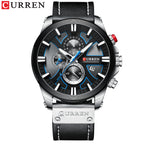 Luxury Men’s Chronograph Watch Noir