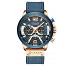 Men’s Quartz Chronograph Stylish Navy