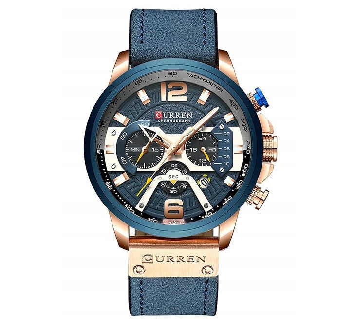Men’s Quartz Chronograph Stylish Navy