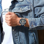 Men’s Quartz Chronograph Stylish Navy