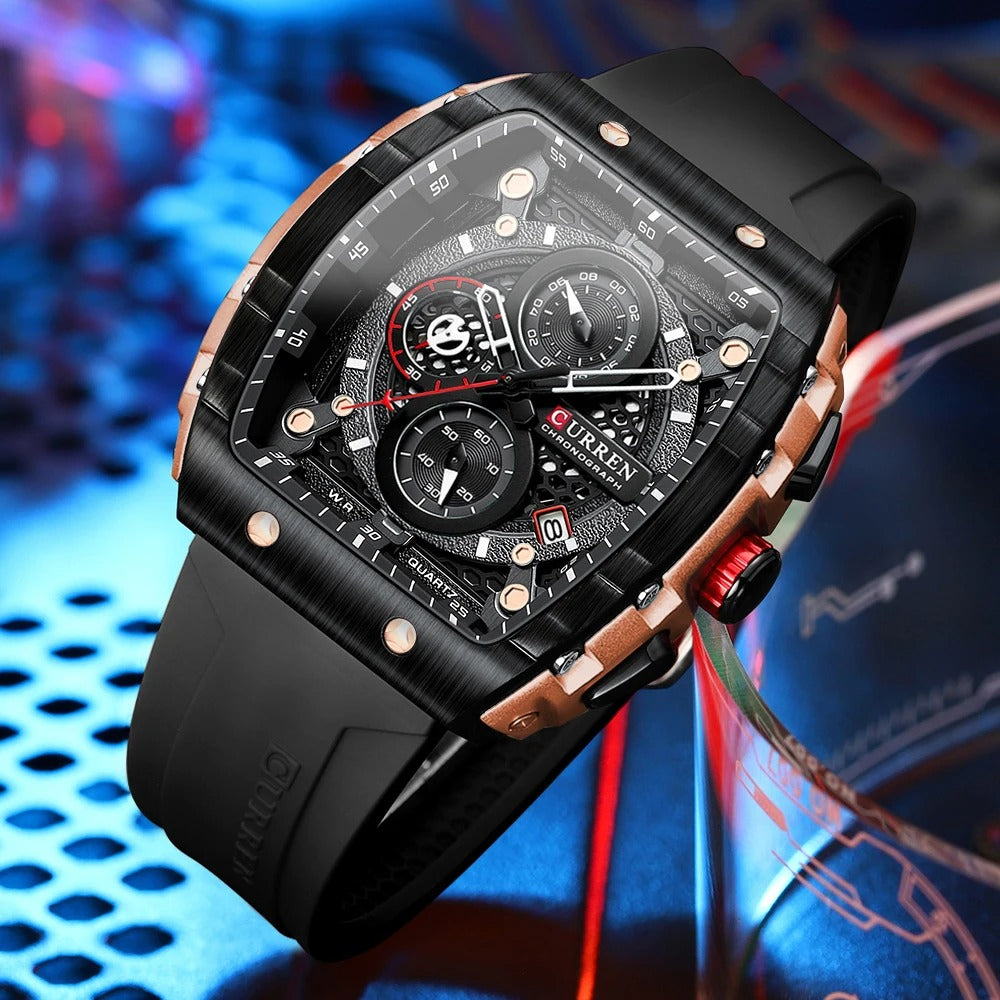 Luxury Square Quartz Men's Watch
