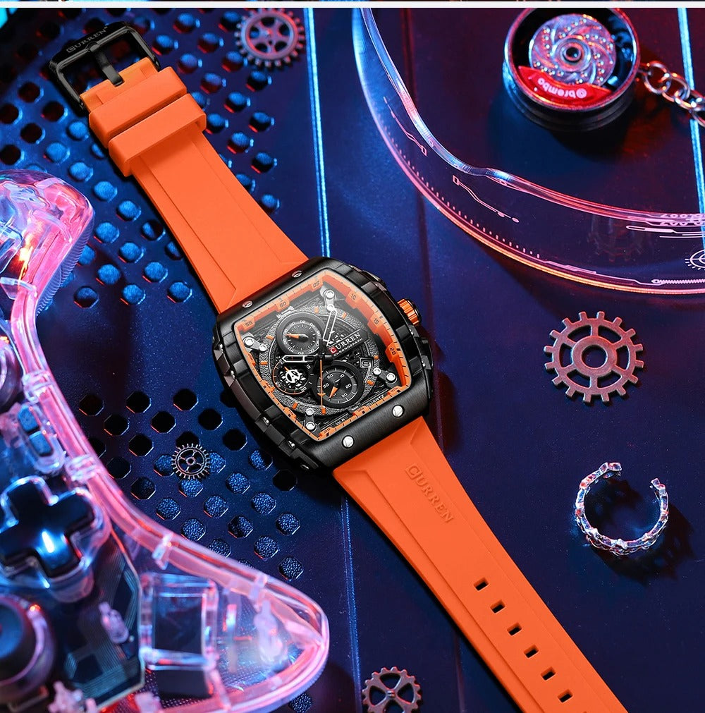 Luxury Square Quartz Men's Watch