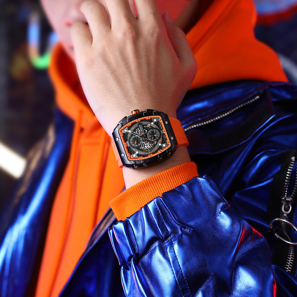 Luxury Square Quartz Men's Watch
