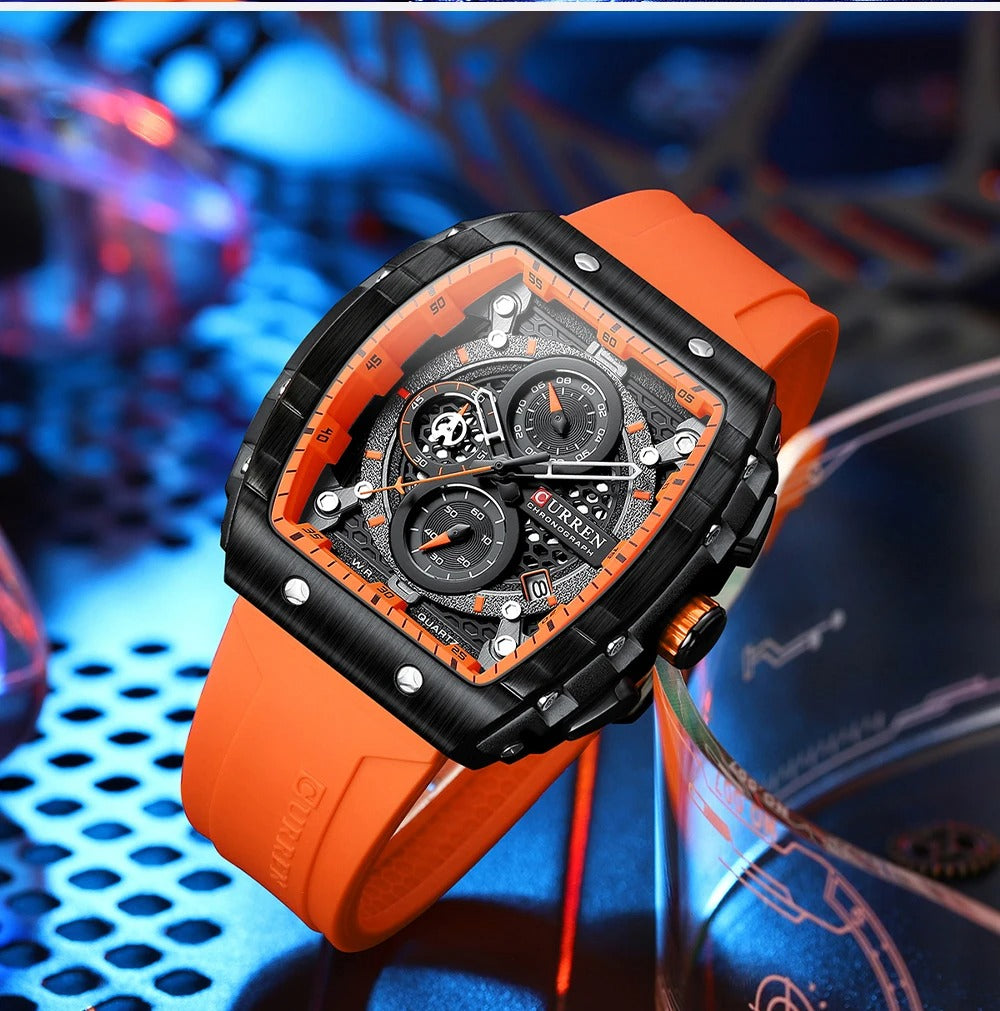 Luxury Square Quartz Men's Watch