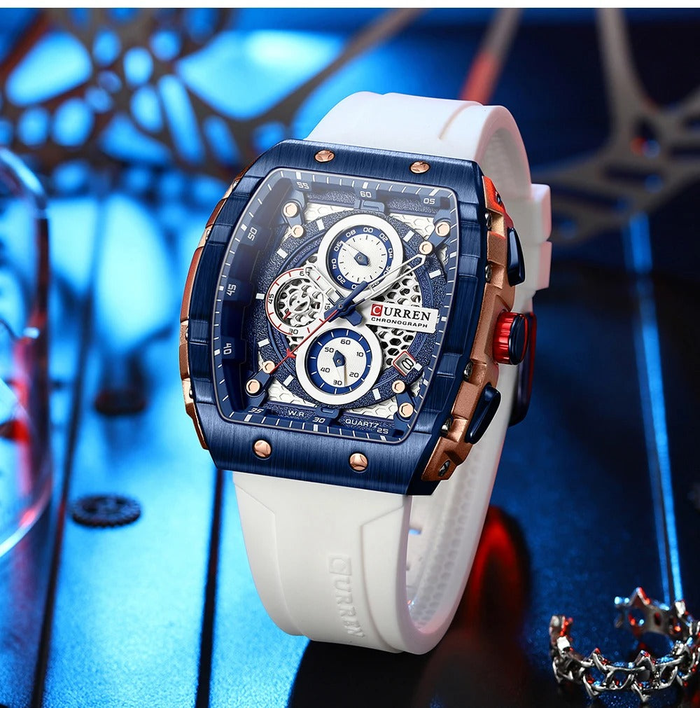 Luxury Square Quartz Men's Watch