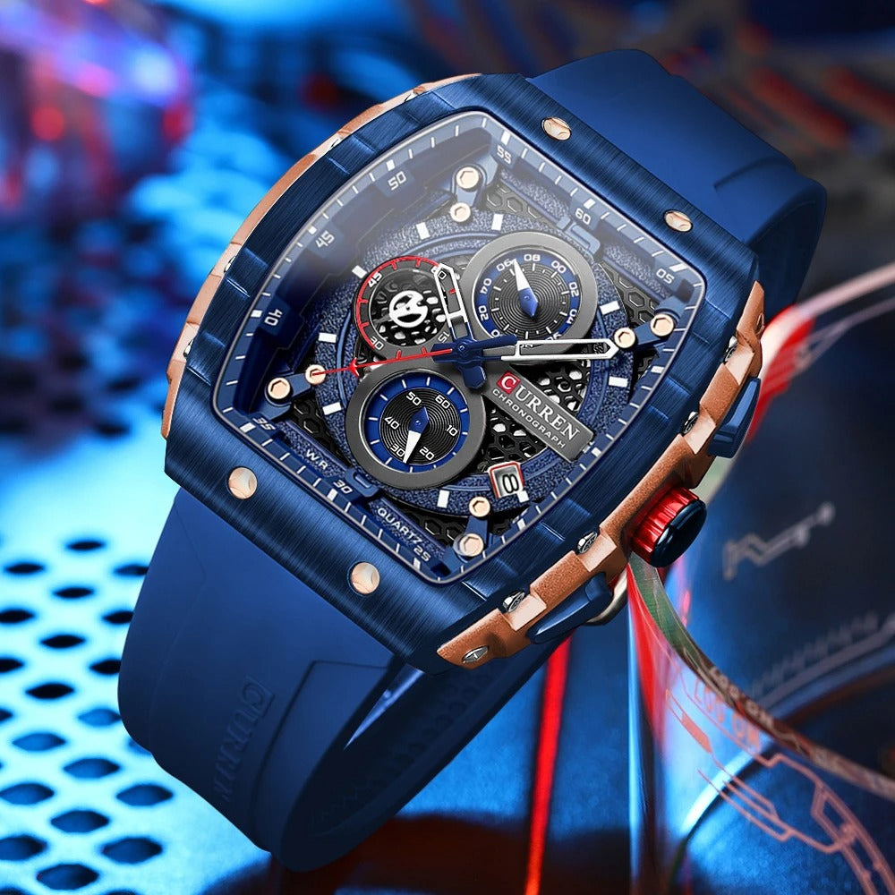 Luxury Square Quartz Men's Watch
